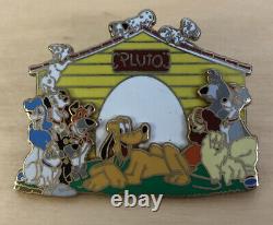 Disney Dog House Pluto Lady Tramp Einstein Peg Jock Percy Dodger Pongo Pin 2006
