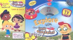 Disney Explore with Little Einsteins 4-book Learn Carry pack with au GOOD