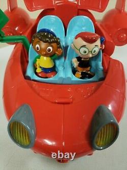 Disney Little Einsteins Pat Pat Rocket with Two Figures Leo and Quincy Works
