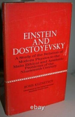 EINSTEIN AND DOSTOYEVSKY By B. G Kuznet%cd%a1s%ef%b8%a1ov Hardcover EXCELLENT