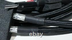 EINSTEIN THE THUNDER Copper Silver Speaker Cable PAIR Banana USED JAPAN Germany