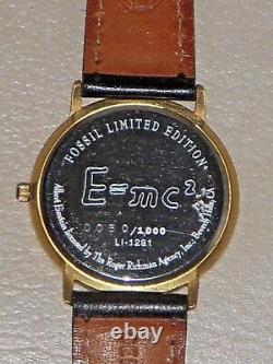 Fossil Albert Einstein Limited Edition Gold Wristwatch