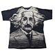Fruit Of The Loom Albert Einstein Vintage 90s All Over Print Size Xxl Shirt