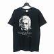 Gildan Einstein Face Print T-shirt Short Sleeve Black Men's