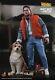 Hot Toys 1/6 Mms573 Back To The Future Marty Mcfly And Einstein Figure
