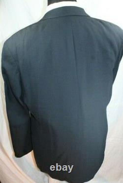 HUGO BOSS EINSTEIN 3 button blazer 40R Suit Jacket only Wool Navy Blue USA (BG2)