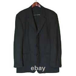HUGO BOSS EINSTEIN SIGMA Gray Wool 3 Button Suit Size 50