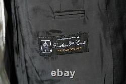 HUGO BOSS Einstein / Sigma Black Pinstripe 120s Suit Men's 40S / W34xL28