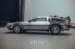 Hot Toys Bundle with Time Machine, Marty McFly, Doc and Einstein 16 Scale