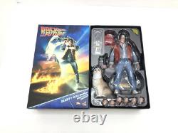 Hot Toys Movie Masterpiece 16 Figure Back to the Future Marty McFly & EINSTEIN