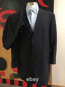 Hugo Boss 2 Piece Suit Mens 46R Pants 42R Sport Coat Wool Jacket Einstein Sigma