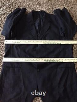 Hugo Boss 2 Piece Suit Mens 46R Pants 42R Sport Coat Wool Jacket Einstein Sigma