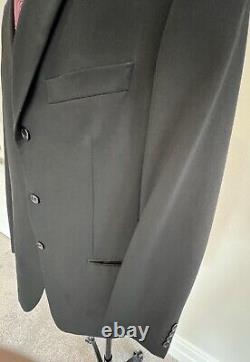 Hugo Boss Black Suit Einstein Sigma Range 100% Wool As New Size 54UK