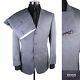 Hugo Boss Einstein Suit Mens 38s Gray Pinstripe Three Button Jacket 34x29 Slacks