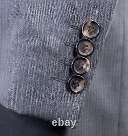 Hugo Boss EINSTEIN Suit Mens 38S Gray Pinstripe Three Button Jacket 34X29 Slacks