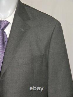 Hugo Boss Einstein Guabello Cashmere Blend Flannel Weight Three Button Suit 42S