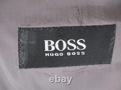 Hugo Boss Einstein Omega Mens Grey 3 Btn S100s Suit 42L