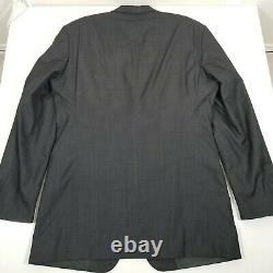 Hugo Boss Einstein/Sigma Men 2 Pieces Suit Black Shimmer Jacket 44L Pants 35x32