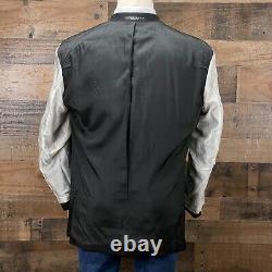 Hugo Boss Einstein Sport Coat Blazer Suit Jacket Wool 3 Button Black 44R