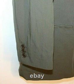 Hugo Boss GREEN Men's 2 piece 100% Wool Suit EINSTEIN/SIGMA US Made in USA 38R