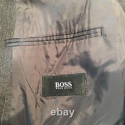 Hugo Boss Gray Pinstripe Einstein Sigma Basic Blazer 46 S Tag 50 Eur