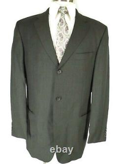 Hugo Boss Mens Charcoal 3 Btn Guabello S120s Einstein Suit 42L