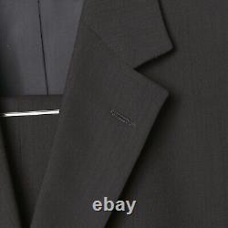 Hugo Boss Mens Einstein Sigma Suit 100% Virgin Wool Crepe Black Blazer Pants