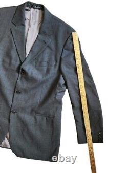 Hugo Boss VTG 2 Piece Suit jacket & Pants Set Einstein Sigma US 100% Virginia Wo