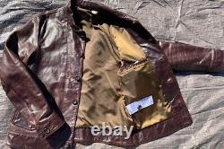 LEVI'S VINTAGE CLOTHING Einstein Jacket Menlo Cossack Jacket Brown Limited USED