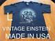 Made In Usa Vintage Einstein T Shirt Art