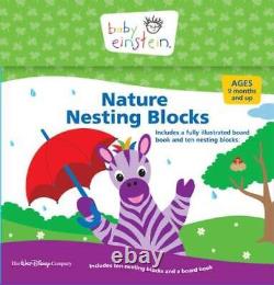 Nature Nesting Blocks (Baby Einstein) Hardcover By Zaidi, Nadeem GOOD