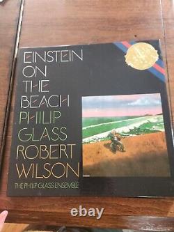 PHILIP GLASS ROBERT WILSON Einstein On The Beach 4LP box CBS MASTERWORKS Holland