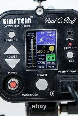 Paul C. Buff E640 Einstein Flash Unit Black