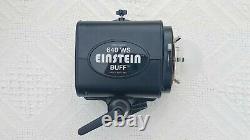 Paul C. Buff E640 Einstein Flash Unit with receiver, reflector & carrying bag