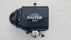 Paul C. Buff E640 Einstein Flash Unit with receiver, reflector & carrying bag