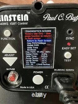 Paul C. Buff Einstein 640 Studio Flash Unit Excellent Condition