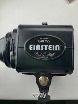 Paul C. Buff Einstein E640 Flash Lighting Unit - Low Flash Count + Transceiver
