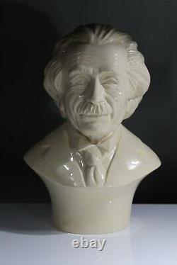 Peggy Davies/Kevin Francis ceramic bust of Albert Einstein Ray Noble AE4