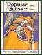 Popular Science May 1929 Eclipse Will Check Einstein Deforest Art Deco Cover