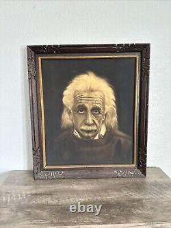 Portrait ALBERT EINSTEIN ART PRINT Vintage