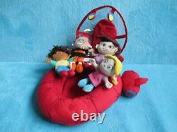 RARE Disney Store The Little Einsteins PAT PAT & ALL 4 Soft Plush Toy Mini Set