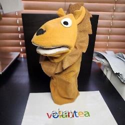 RARE HTF Official 2005 Kids II Baby Einstein Lion Puppet Hebrew University