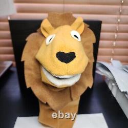 RARE HTF Official 2005 Kids II Baby Einstein Lion Puppet Hebrew University