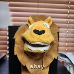 RARE HTF Official 2005 Kids II Baby Einstein Lion Puppet Hebrew University