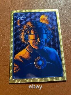Rally Rd Pixel Hall of Fame Trading Card Albert Einstein Gold Vinyl 1/1