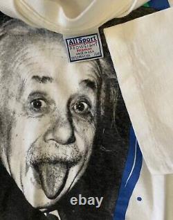 Rare 90s Albert Einstein Art Shirt Imagination is More Important Than Knowledge