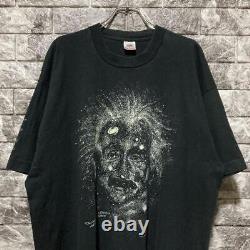 Rare Albert Einstein T-Shirt Made In Usa No. Mv1157