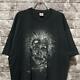 Rare Albert Einstein T-shirt Made In Usa No. Mv1157