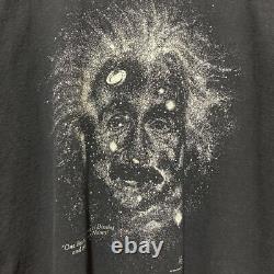 Rare Albert Einstein T-Shirt Made In Usa No. Mv1157