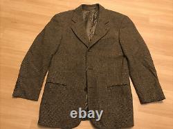 Rare Hugo Boss Loro Piana Wool Cashmere brown Einstein Blazer 38 48 (Made Italy)